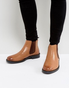 Светло-коричневые кожаные ботинки челси Silver Street - Рыжий
