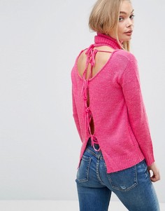 Джемпер с открытой спиной Glamorous - Розовый