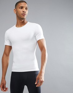 Белая обтягивающая футболка Spanx Performance - Белый