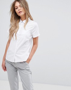 Рубашка с короткими рукавами New Look - Белый