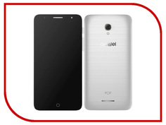 Сотовый телефон Alcatel OneTouch 5056D Pop 4 Plus Metal Silver