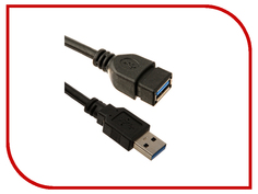 Аксессуар Dialog USB 2.0 AM-AF 0.2m Black CU-0702