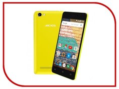 Сотовый телефон Archos 45d Platinum Black-Yellow