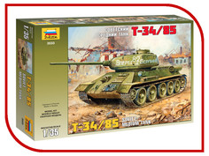 Сборная модель Zvezda Советский средний танк Т-34/85 3533