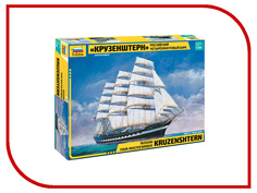 Сборная модель Zvezda Российский барк Крузенштерн 9045