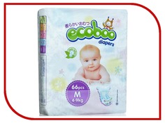 Подгузники Ecoboo M 4-9кг