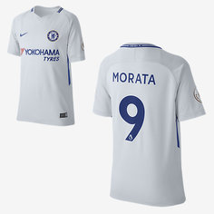 Футбольное джерси для школьников 2017/18 Chelsea FC Stadium Away (Alvaro Morata) Nike
