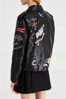 Кожаная куртка Valentino
