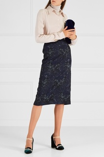 Жаккардовая юбка Rochas