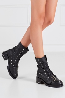 Кожаные ботинки Army 40 No21