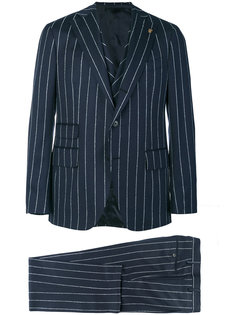 pinstripe three piece suit Gabriele Pasini