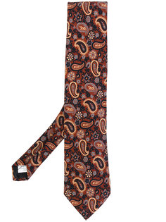 галстук с принтом пейсли Lardini