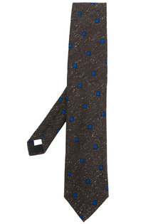 галстук с мелким принтом Lardini