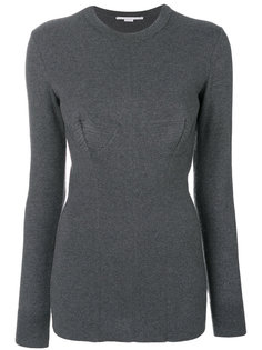 свитер с декоративной строчкой  Stella McCartney