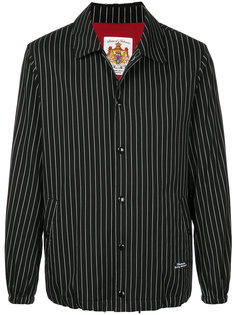 pinstripe shirt jacket Education From Youngmachines