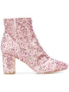 sequin embellished boots  Polly Plume