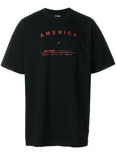 front print T-shirt Raf Simons