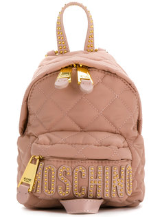 quilted backpack Moschino