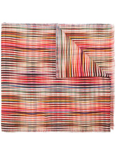 abstract print scarf Paul Smith