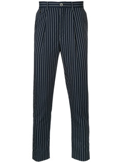 pinstripe tailored trousers Education From Youngmachines