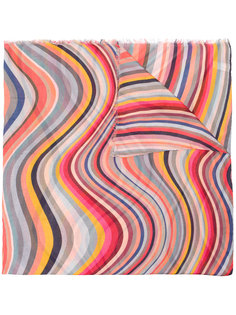psychadelic print scarf Paul Smith