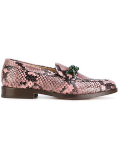 snakeskin effect loafers Ps By Paul Smith