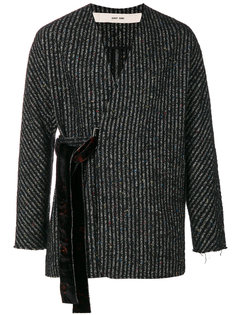 striped crossover jacket Damir Doma