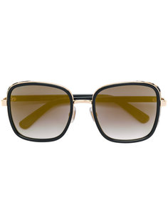 square frame sunglasses Jimmy Choo Eyewear
