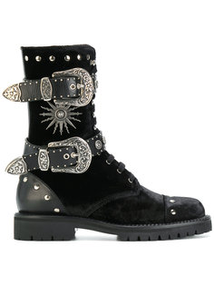buckled boots  Fausto Puglisi