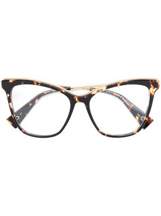 oversized tortoiseshell cat eye glasses Marc Jacobs Eyewear