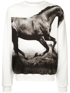 horse print sweatshirt  Yoshio Kubo