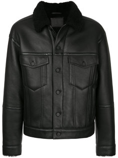 fur collar jacket Alexander Wang