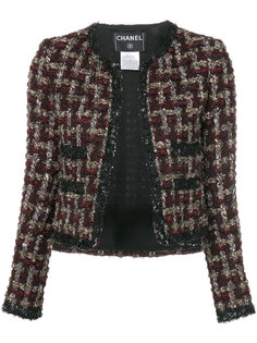 cropped tweed jacket Chanel Vintage