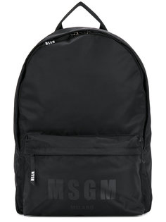 logo print backpack  MSGM