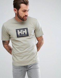 Футболка с логотипом Helly Hansen - Зеленый