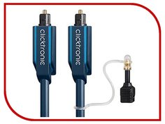 Аксессуар Clicktronic Toslink / Toslink Casual 1m 70366