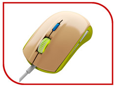 Мышь SteelSeries Rival 100 Gaia Green USB 321913