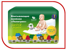 Пеленки Пелигрин Super 60х60 cm 30шт