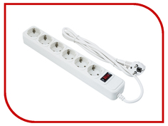 Сетевой фильтр ExeGate 6 Sockets 5m White SP-6-5W 221229