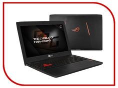 Ноутбук ASUS ROG GL502VM-FY303T 90NB0DR1-M05240 (Intel Core i5-7300HQ 2.5 GHz/8192Mb/1000Gb + 128Gb SSD/No ODD/nVidia GeForce GTX 1060 3072Mb/Wi-Fi/Cam/15.6/1920x1080/Windows 10 64-bit)