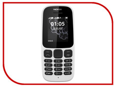 Сотовый телефон Nokia 105 TA-1010 White
