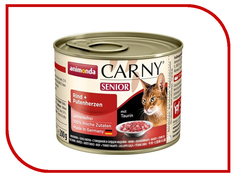 Корм Animonda Carny Senior Говядина/Сердце Индейки 200g для стареющих кошек 83711