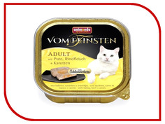 Корм Animonda Vom Feinsten Adult Курица/Говядина/Морковь 100g для взрослых кошек 83263