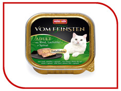 Корм Animonda Vom Feinsten Adult Курица филе лосося и шпинатом 100g для взрослых кошек 83260