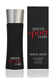 Туалетная вода Giorgio Armani ARMANI CODE SRORT 75 мл