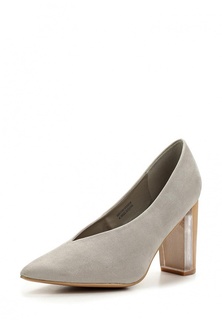 Туфли LOST INK AISHA LOW VAMP WOOD PERSPEX HEEL