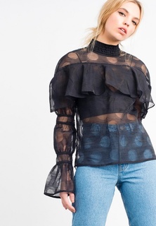 Блуза LOST INK OVERSIZED SPOT TOP