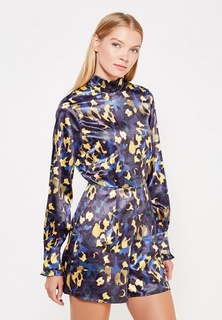 Комбинезон LOST INK PRINTED SATIN HIGH NECK PLAYSUIT