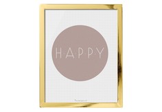 Картина с надписью "Happy" Bloomingville