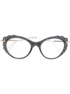 солнцезащитные очки "кошачий глаз" Miu Miu Eyewear